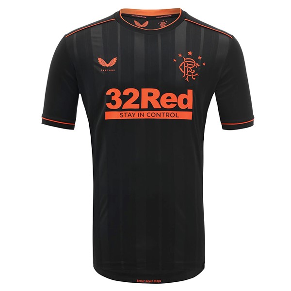 Tailandia Camiseta Rangers 3ª 2020/21 Negro